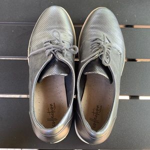 Collection by Clark’s Sneaker Loafer Wedge Size 10